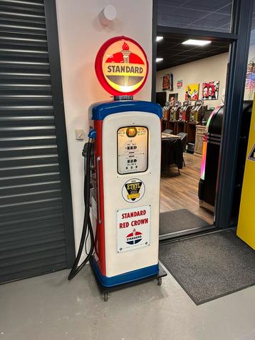 USA Gaspump Martin & Schwartz 80 Standard Red Crown beschikbaar voor biedingen
