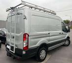 Ford Transit L2 H2 2.2 TDCI 125 CH 1ÈRE MAIN TVA RÉCUPÉRA, Stof, Gebruikt, Zwart, Bedrijf