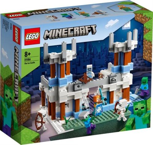LEGO Minecraft 21186 Het ijskasteel nieuw, Kinderen en Baby's, Speelgoed | Duplo en Lego, Nieuw, Lego, Complete set, Ophalen of Verzenden