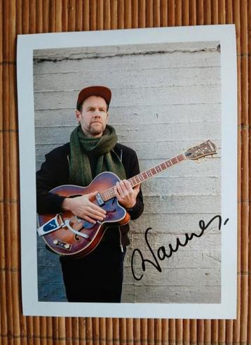 Gesigneerde foto van Wannes Cappelle. disponible aux enchères