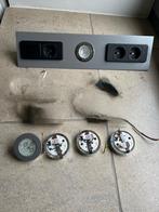 LED-spots onder keukenmeubilair, Gebruikt, Metaal of Aluminium, Ophalen of Verzenden, Led