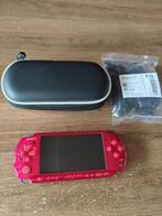 Playstation Portable PSP 3000 Radiant Red, Consoles de jeu & Jeux vidéo, Consoles de jeu | Sony PSP, PSP 3000, Utilisé, Autres couleurs