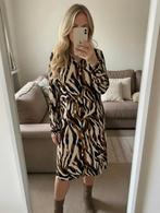 Mooie jurk Miss Etam maat large, Taille 42/44 (L), Comme neuf, Brun, Sous le genou