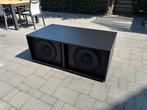 Dubbele 15" Passieve Subwoofer – 40Hz Tuning - 2x 300 watt, Enlèvement, Neuf, Subwoofer