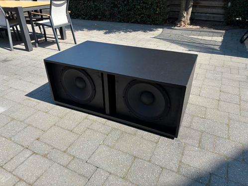 Dubbele 15" Passieve Subwoofer – 40Hz Tuning - 2x 300 watt, Audio, Tv en Foto, Luidsprekerboxen, Nieuw, Subwoofer, Ophalen
