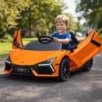 Elektrische Kinderauto 12V – Lamborghini Revuelto | Oranje, Ophalen of Verzenden, Nieuw