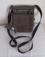 Kipling kleine gemengde schoudertas met kaki en aap, Ophalen of Verzenden, Gebruikt, Groen, Kipling
