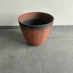 Mica bloempot roest - 35cm als NIEUW!!!, Intérieur, 25 à 40 cm, Rond, Comme neuf