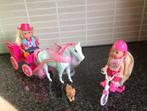 Beweegbare popjes (+ Koets met paard en fiets), Kinderen en Baby's, Speelgoed | Educatief en Creatief, Zo goed als nieuw, Ophalen