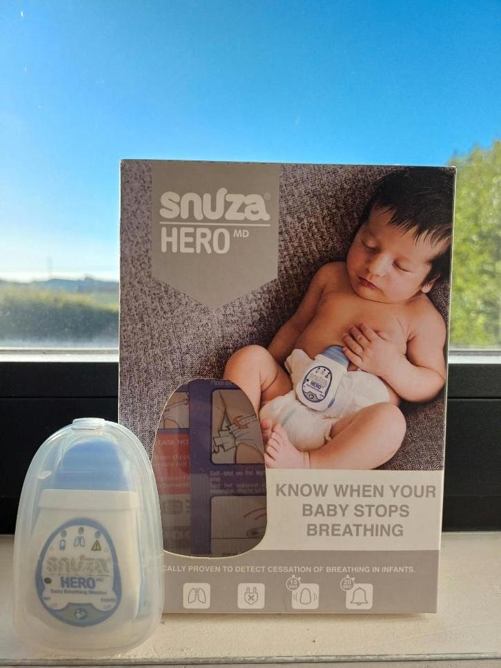 Respirateur Snuza Hero, Enfants & Bébés, Babyphones, Utilisé, Moins de 100 mètres, Digital, Enlèvement