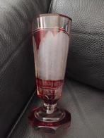 Verre en cristal de Bohême/Biedermeier de Bohême. 19e., Enlèvement ou Envoi