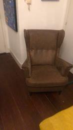 Fauteuil Ikea  aspect cuir ( tissus enduit), Comme neuf, Tissus, Ikea