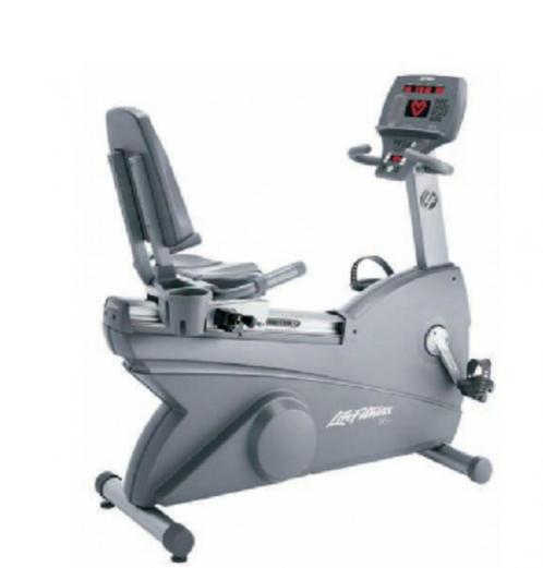 Life fitness recumbent bike | Fiets |, Sport en Fitness, Fitnessmaterialen, Zo goed als nieuw, Armen, Benen, Borst, Buik, Rug