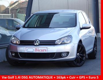 VW Golf 1.4 TSI Highline DSG Turbo! AUTOMAAT NAV CAP leer 