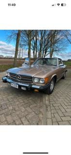 Zeer mooie Mercedes 380 SL 1985, Auto's, Oldtimers, Automaat, Cabriolet, Particulier, Airconditioning