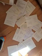 Doodsbrieven +- 300 stuks, Verzamelen, Bidprentjes en Rouwkaarten, Ophalen