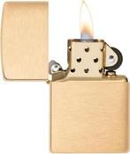 Zippo Classic Brushed Brass aansteker SNELLE GRATIS LEVERING, Verzamelen, Verzenden, Nieuw, Aansteker