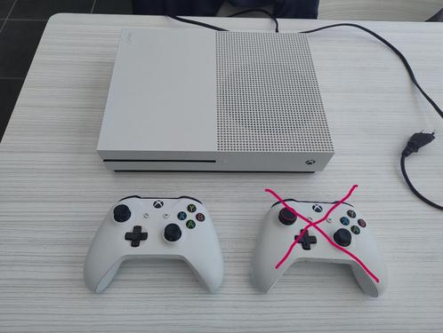 Xbox One S 1TB - 1 controller - disc drive, Games en Spelcomputers, Spelcomputers | Xbox One, Gebruikt, Xbox One, 1 TB, Met 1 controller