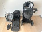 kinderwagen met autostoel, reisweig, voetenzak  in topstaat, Gebruikt, Met autostoeltje, Mutsy, Ophalen