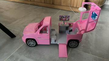 Barbie wagen - uitklapbaar disponible aux enchères