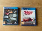 Playstation PS4 - The Crew + Need for Speed, Enlèvement ou Envoi, Comme neuf, Course et Pilotage
