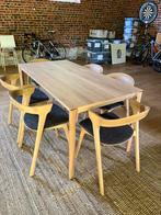 Ethnicraft - tafel en 6 stoelen BOK collectie, Ophalen, Nieuw
