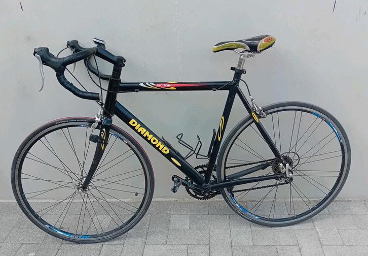 Koersfiets alu Diamond ProTeam 28inch 16speed framemaat 60🚴, Fietsen en Brommers, Fietsen | Racefietsen, Gebruikt, Overige merken