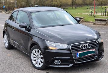 Audi A1 16tdi 2010.130mkm 1prop gps clima Cruise 5500€, Autos, Euro 5, A1, Boîte manuelle, Noir