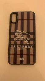 Burberry hoesje iphone xs, Enlèvement, Neuf, IPhone XS, Housse ou Sac