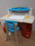 Step2 Deluxe Art Master Bureau met stoel voor kinderen, Kinderen en Baby's, Ophalen, Zo goed als nieuw, Met licht