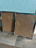 2 zilveren fotolijsten, Ophalen, Zo goed als nieuw