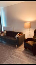 3-zitsbank grijs, Huis en Inrichting, Zetels | Zetels, Ophalen, Gebruikt, 75 tot 100 cm, Rechte bank