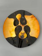 Vintage jaren ‘70 glazen kunstwerk, Ophalen of Verzenden