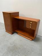 Art Deco kast in esdoorn wortelhout, Ophalen