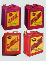 achete bidon huile shell motogazoline 1927 1930, Enlèvement, Utilisé, Panneau publicitaire