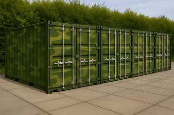 Opslagcontainer te huur in Lichtervelde – incl. staanplaats beschikbaar voor biedingen