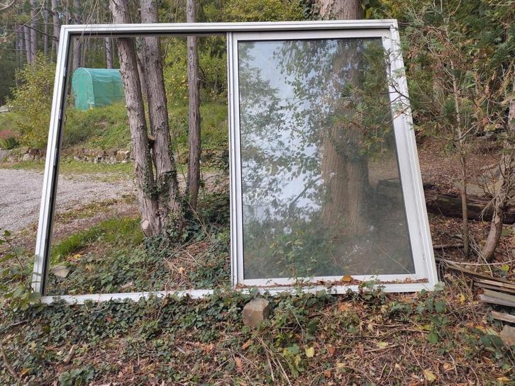 erker + kozijn, Doe-het-zelf en Bouw, Glas en Ramen, Gebruikt, Dubbelglas, Ophalen
