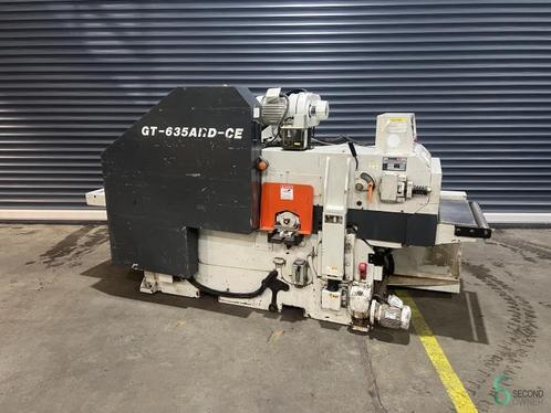 Brede schaafmachine / tweezijdige schaafmachine Goodtek 2007, Zakelijke goederen, Machines en Bouw | Houtbewerking