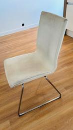 6 ikea stoelen met enkele gebruikssporen, Huis en Inrichting, Stoelen, Ophalen, Gebruikt, Wit, Vijf, Zes of meer stoelen
