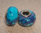 Bedel met ocean jade turquoise voor groot-gat-beelarmbanden, 4 bedels of meer, Verzenden, Nieuw, Overige merken
