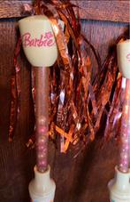 2x Barbie majoretten stokken met geluid., Ophalen of Verzenden, Gebruikt, Ontdekken, Met geluid