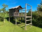 Lot de 2 modules en bois, Kinderen en Baby's, Speelgoed | Buiten | Speelhuisjes, Ophalen, Gebruikt, Hout