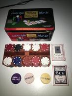 Casino Style Texas Hold'em Poker set, Hobby & Loisirs créatifs, Jeux de société | Jeux de cartes, Utilisé, Enlèvement ou Envoi