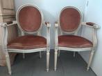 Dit is een paar Lodewijk XVI-stijl stoelen, Antiek en Kunst, Antiek | Meubels | Stoelen en Sofa's, Ophalen