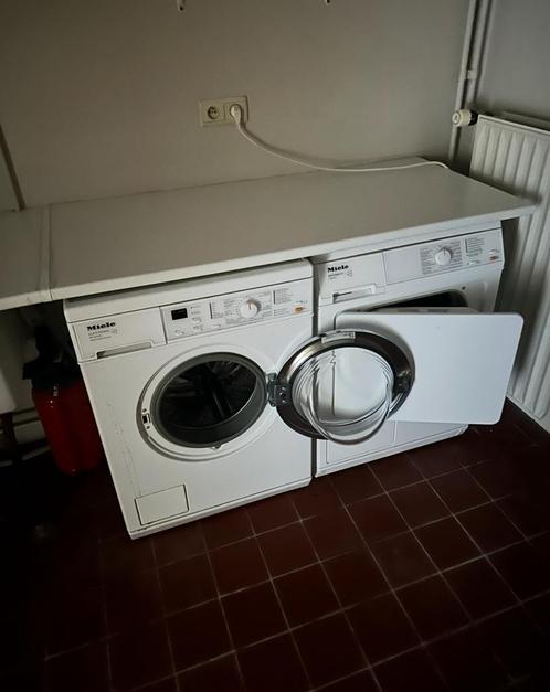 Miele W961 + T4423C – Bon état – Fonctionnent parfaitement, Elektronische apparatuur, Wasmachines, Gebruikt, Ophalen