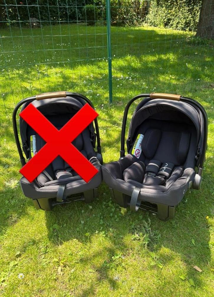 Cosy Nuna Pipa Urbn Caviar, Enfants & Bébés, Sièges auto, Utilisé, Autres marques, 0 à 10 kg, Autres méthodes, Enlèvement