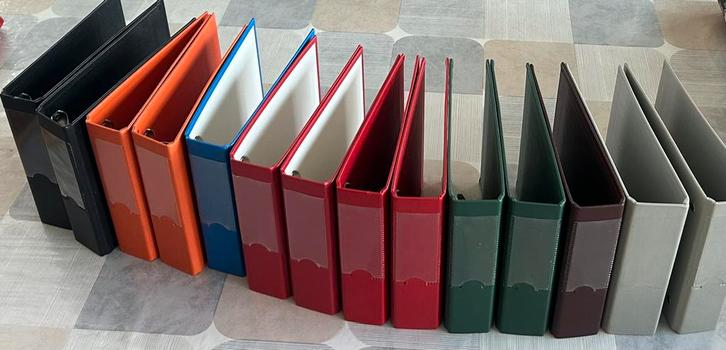 14 ringmappen formaat A6, Divers, Ecriture, Comme neuf, Enlèvement