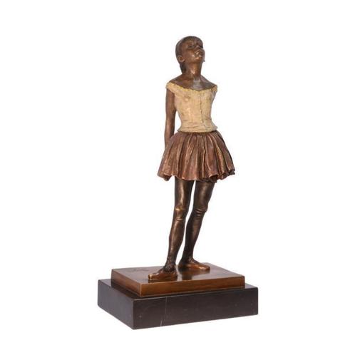 brons beeld , danseres, Antiquités & Art, Art | Sculptures & Bois, Enlèvement ou Envoi