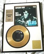 Elvis Suspicious minds 24KT gold plated record, Collections, Collections complètes & Collections, Enlèvement