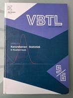VBTL 5/6 Leerboek kansrekenen statistiek D-finaliteit basis, Boeken, Ophalen, ASO, Wiskunde A, Die keure